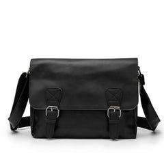 Vintage Large Capacity PU Leather Messenger Tote