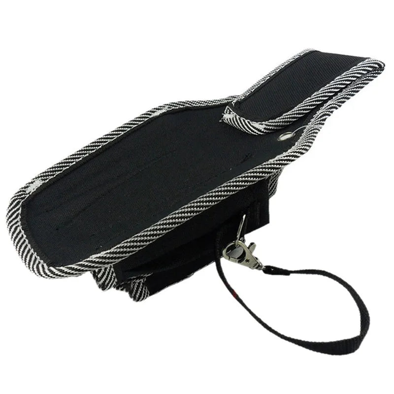 Electrician Waist Tool Pouch Bag with Belt - Screwdriver Kit Holder