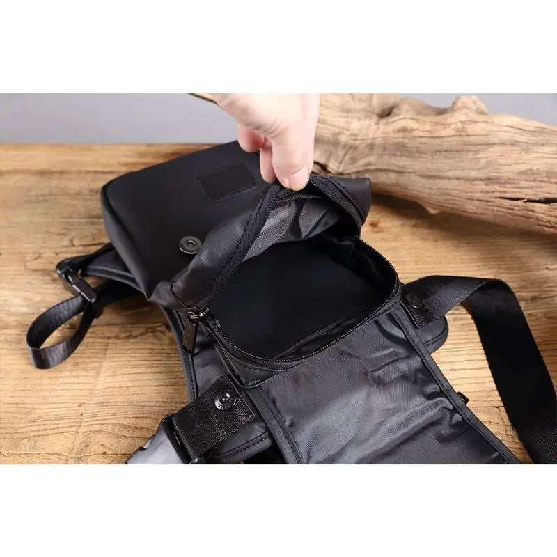 Men Fanny Waist Pack Waterproof Leg Bag Drop Messenger Shoulder Bags