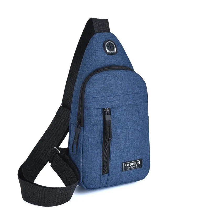 Men Multifunction Shoulder Bag Crossbody Bag Travel Sling Bag Pack