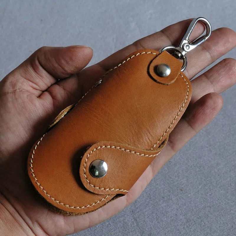 Genuine Leather Key Bag Holder for Men & Women