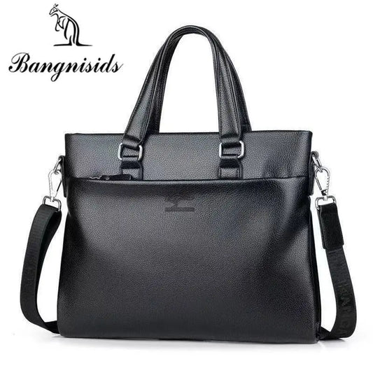 Men Laptop Bag Leather Executive Business Office Attache Tote