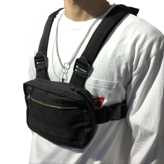 Hip-Hop Chest Bag Streetwear Vest Chest Rig Bags
