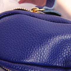 Vintage Leather Key Wallet Key Holder Zipper Key Case Bag