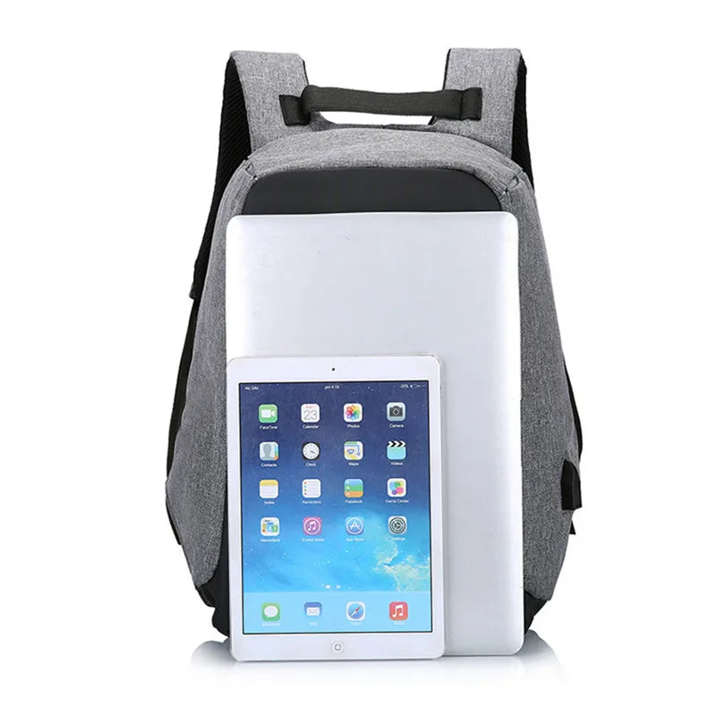 Large Capacity Laptop Rucksack Travel Backpack with USB Charge