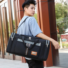 Men Large Capacity Travel HandBag Canvas Shoulder Duffle Bags