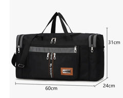 Men Large Capacity Travel HandBag Canvas Shoulder Duffle Bags