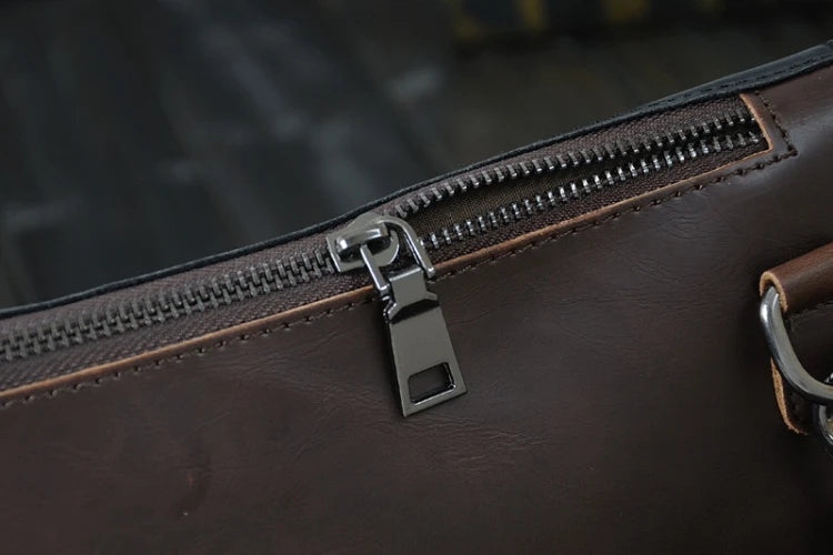 Vintage Men Leather Messenger Bag Business Casual Man Small Bag