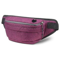 Men Waist Bag Grey Functional Large Belt Pouch Phone Fanny Travel Hip
