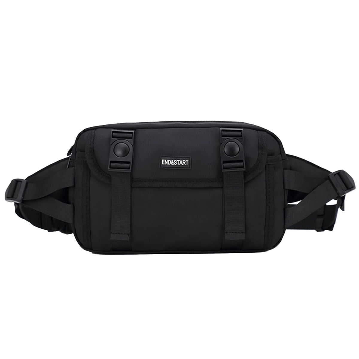 Men Messenger Bag Casual Buckle Shoulder Bag Large Capacity Tote Bag