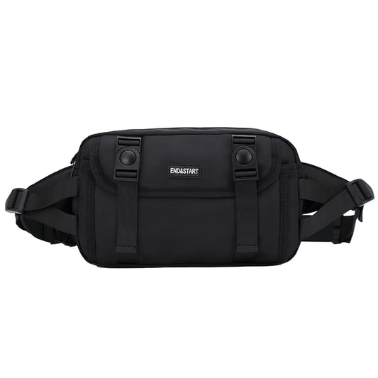 Men Messenger Bag Casual Buckle Shoulder Bag Large Capacity Tote Bag