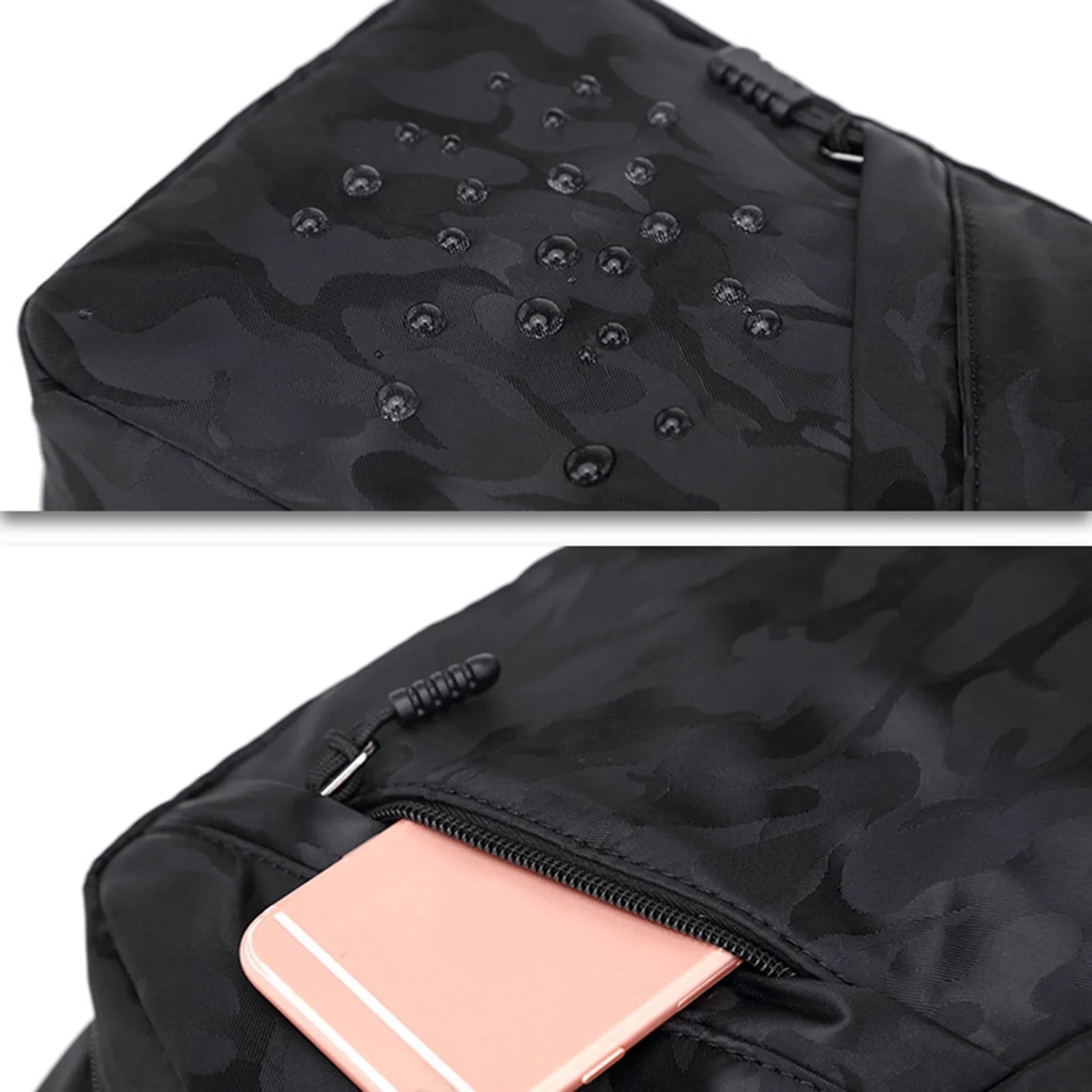 Pattern Printed Messenger Bag for Men and Women