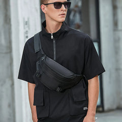 Waterproof Men Messenger Bag Large Capacity Casual Shoulder Bag