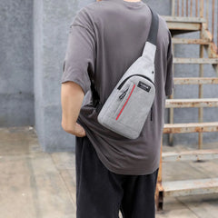 Men Messenger Leisure Chest Bag Sports Mens Bags Shoulder