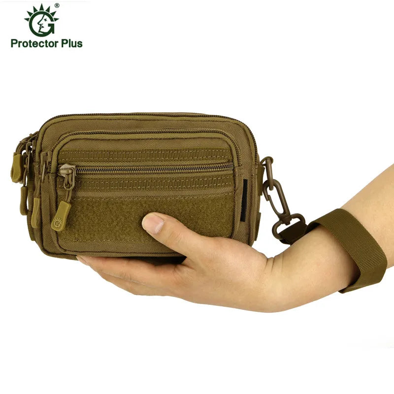 Molle Military Waist Pack Waterproof Camo Messenger Bag