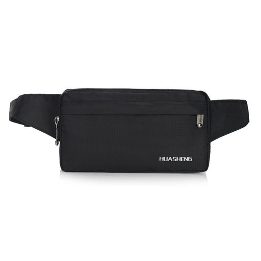 Men Nylon Belt Bum Waist Phone Pouch Fanny Pack Sport Zip Bag