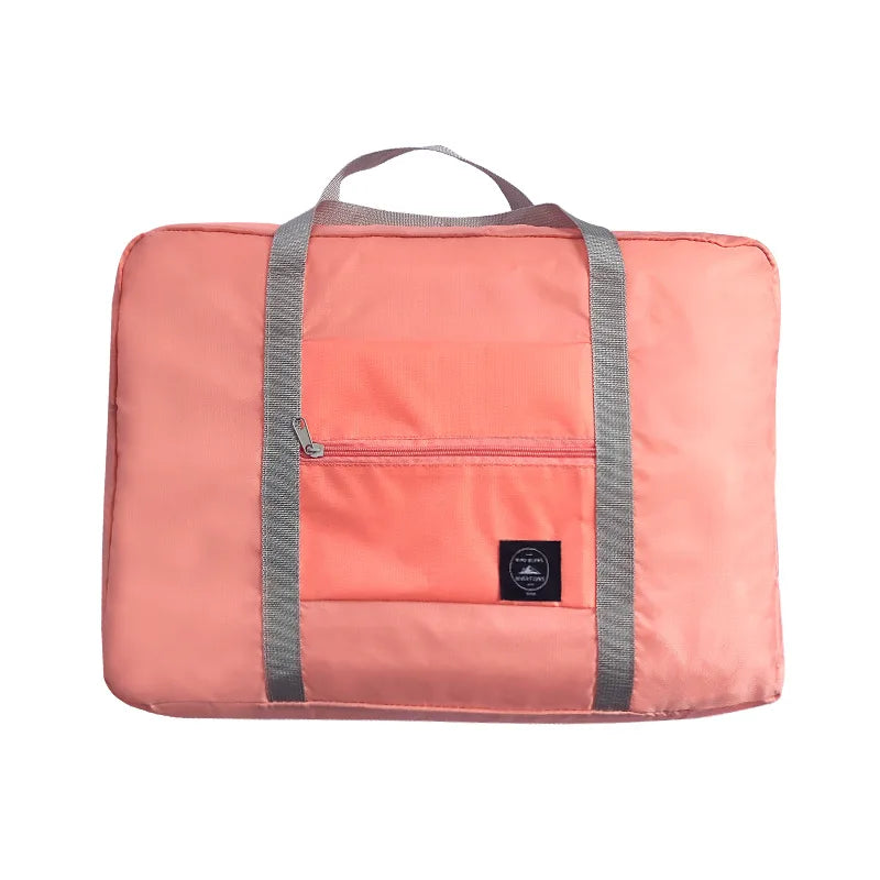 Nylon Foldable Travel Bag Waterproof Duffle Pouch Gym Tote Bag Women