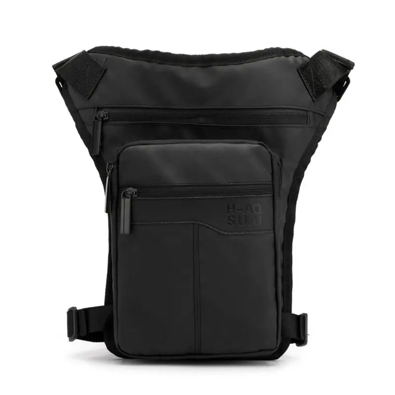 Men Nylon Motorcycle Hip Belt Waist Fanny Pack