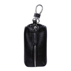 PU Leather Zipper Key Wallet Unisex Car Key Holders