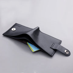 Men PU Wallets Short Zipper Card Holder Money Purses