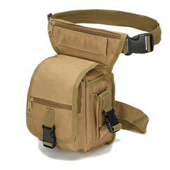 Men Camo Leg Bag Outdoor Waist Fanny Pack