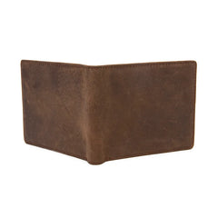 Men RFID Short Wallet High Leather Clutch Money Clip