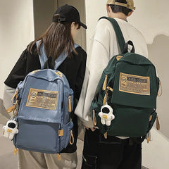 Men School Bag Sports College Students Backpack Large Capacity Nylon