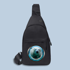 Canvas Shoulder Bag USB Male Anti Theft Chest Pack Sport Messenger Bag