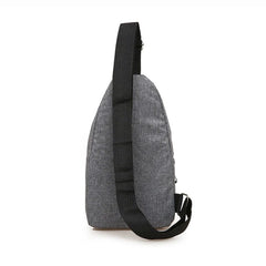 Canvas Shoulder Bag Crossbody Chest Pack Daily Messenger Fanny Pack