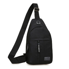 Canvas Shoulder Bag Crossbody Chest Pack Daily Messenger Fanny Pack