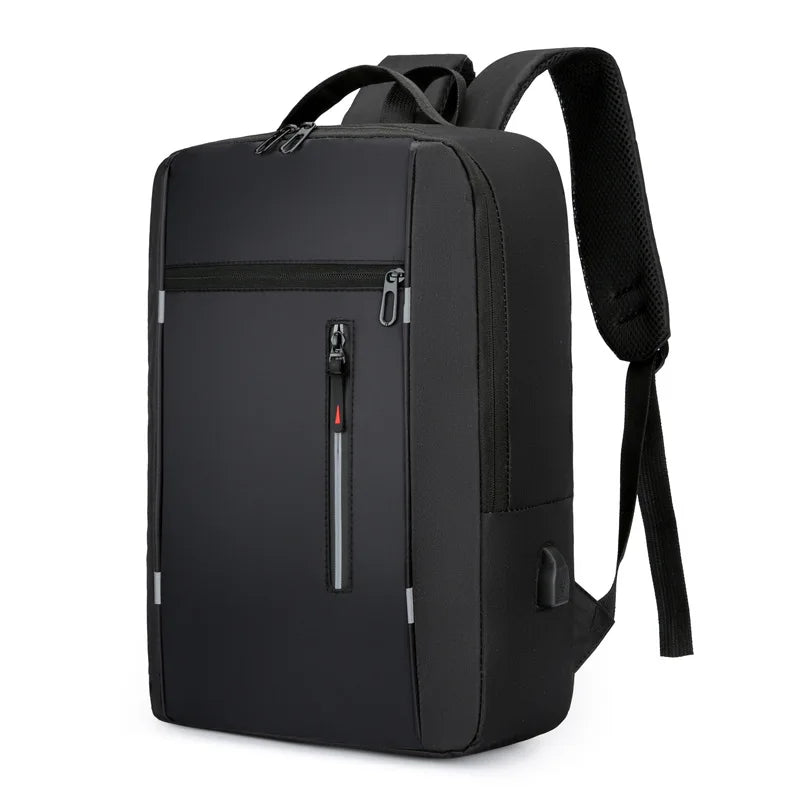 Men Stylish Backpack USB Charging School Backpack 15.6 Inch Laptop