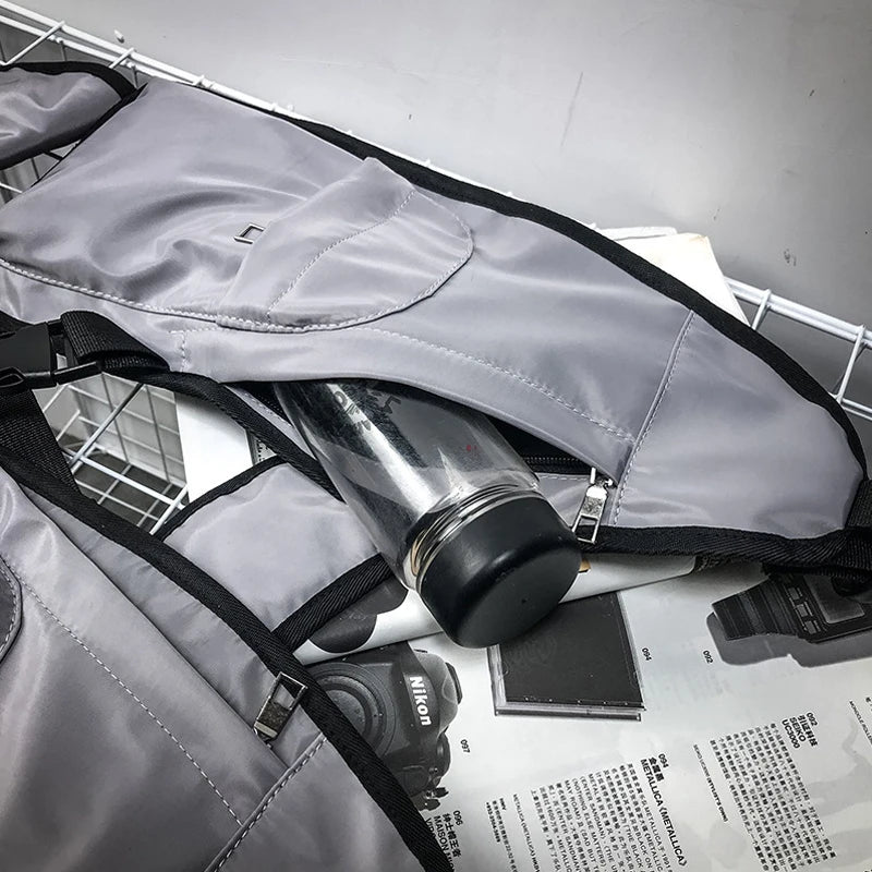Tactical Harness Chest Rig Bag Unisex Streetwear Hip-Hop Fanny Pack