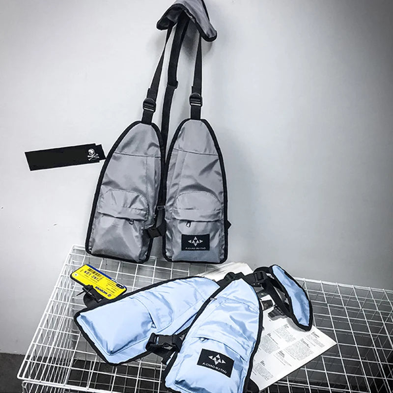 Tactical Harness Chest Rig Bag Unisex Streetwear Hip-Hop Fanny Pack