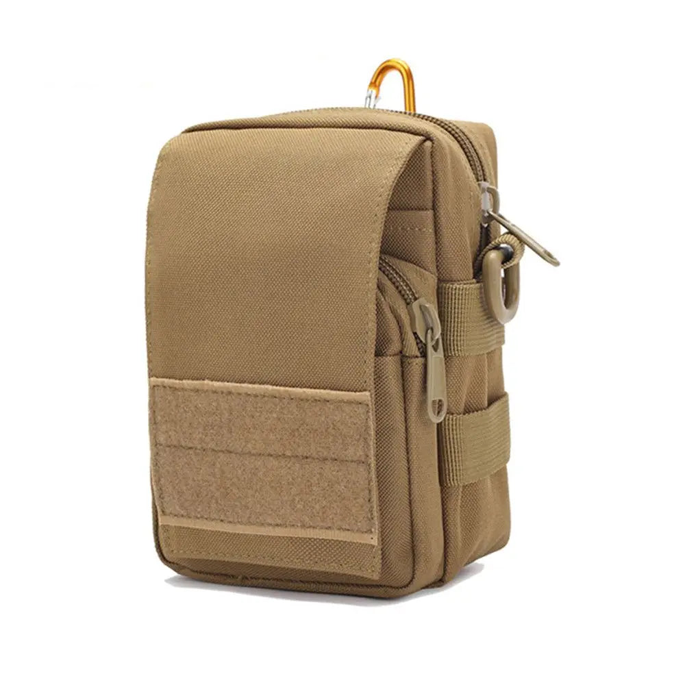 Tactical Waist Pack Zipper Belt Bag Camping Hiking Military Molle Po