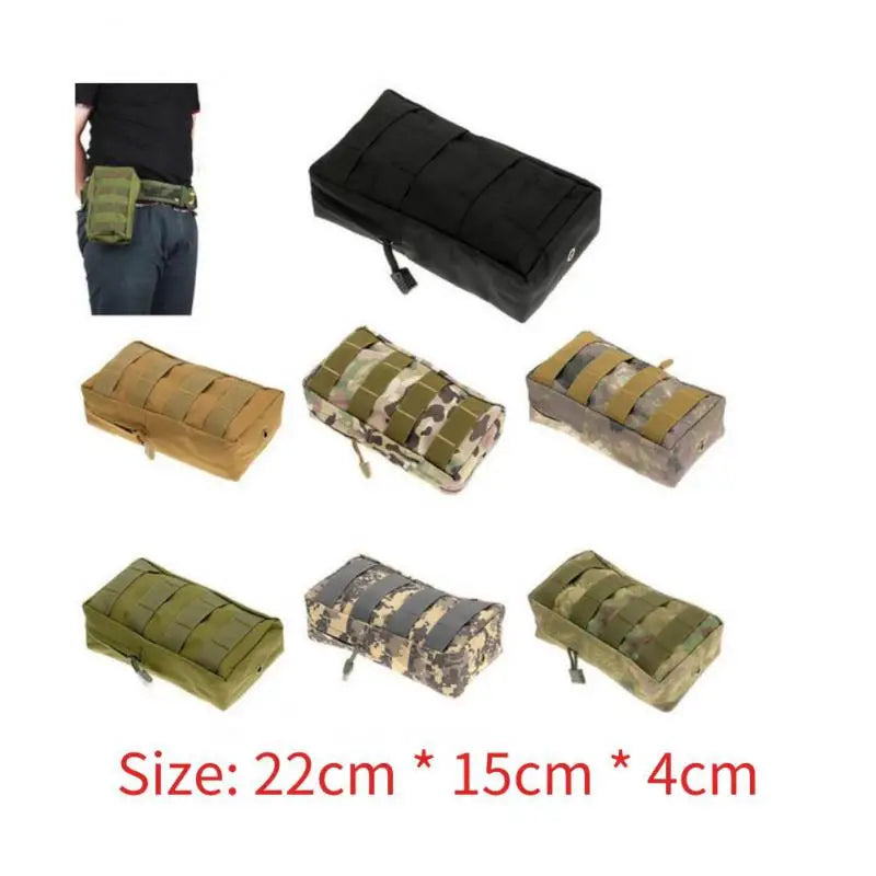 Men Tactical Waistpack Emergency Outdoor Military Bag