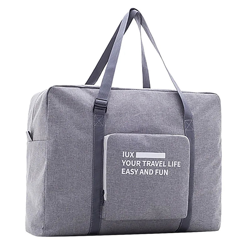 Waterproof Nylon Folding Laptop Bag Large Capacity Bag Luggage Travel Bags