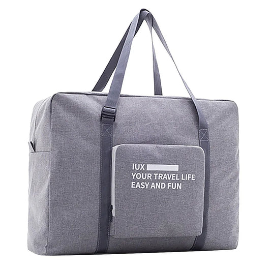 Waterproof Nylon Folding Laptop Bag Large Capacity Bag Luggage Travel Bags