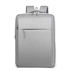 Men Business Backpack Laptop Charging Large Capacity Student Schoolbag