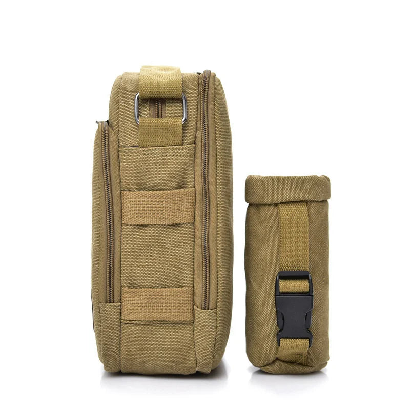 Men Travel Outdoor Shoulder Crossbody Leisure Package Casual Schoolbag Messenger
