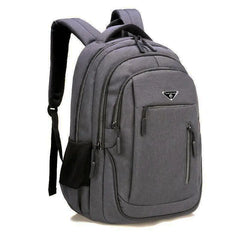 Men USB Charging Laptop Backpack 15.6inch High School College Student Travel Bag