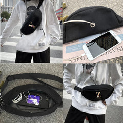 Men Waist Bag Wallet Phone Belt Pouch Travel Motorcycle Bags Fanny Pack