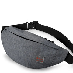 Men Waist Bag Pack Canvas Hip Bag Fanny Pouch