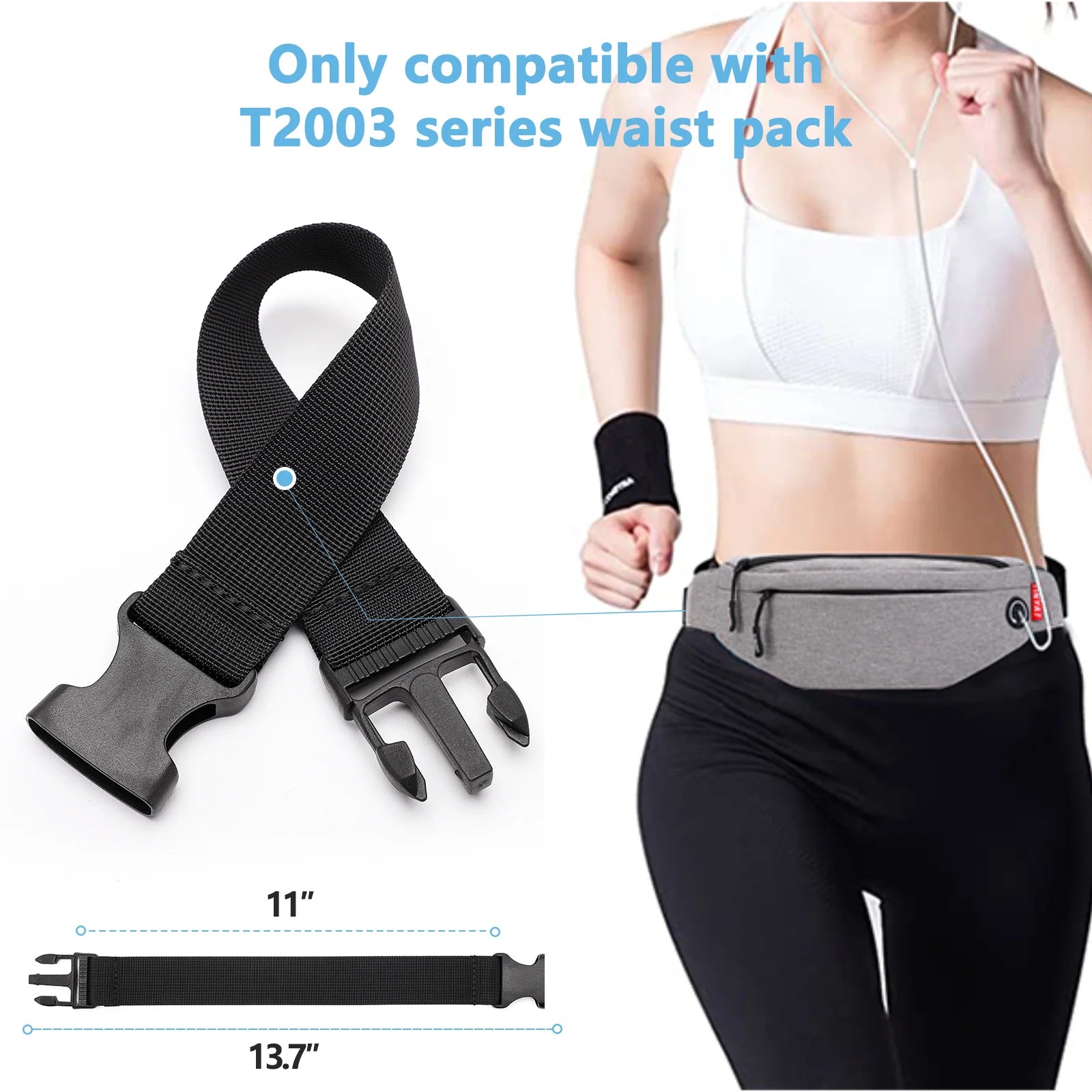 Canvas Waist Bag Pack Phone Belt Pouch Fanny Bag Hip