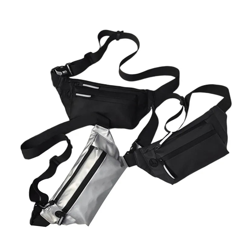 Men Waist Bag Waterproof Fanny Pack Outdoor Sports Runner Waist Bum Bags