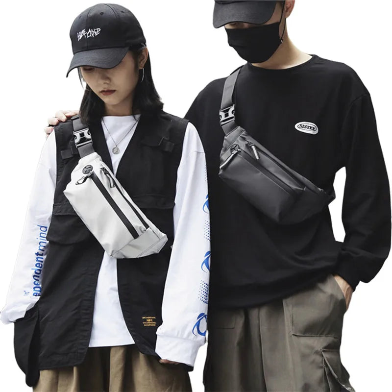 Men Waist Bag Waterproof Fanny Pack Outdoor Sports Runner Waist Bum Bags