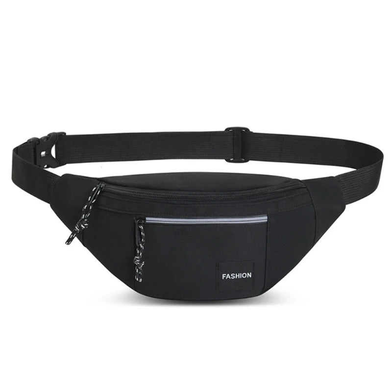 Men Waist Fanny Pack Shoulder Bag Travel Crossbody Purse