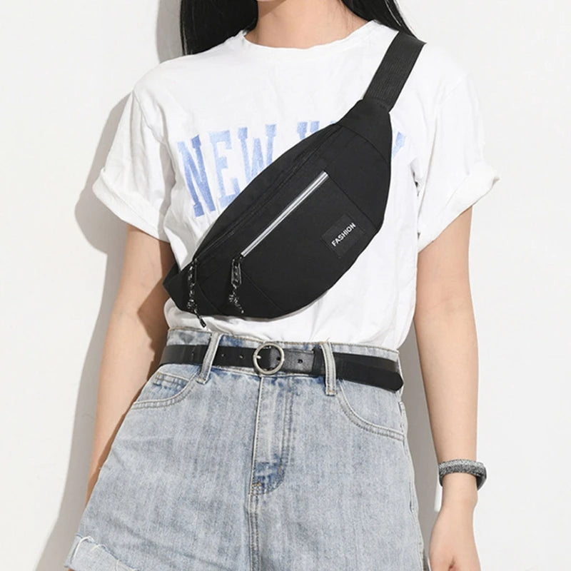 Men Waist Fanny Pack Shoulder Bag Travel Crossbody Purse