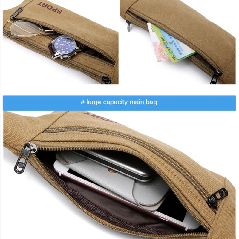 Men Waist Packs Mobile phone Convenient Small volume