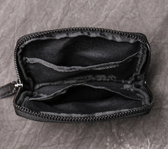 Short Money Clip Bag Leather Wallets for Men and Women