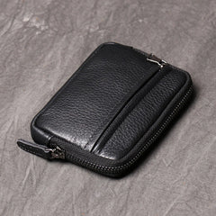 Short Money Clip Bag Leather Wallets for Men and Women